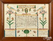 FRIEDERICH KUSTER FRAKTUR BIRT
