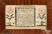 FRIEDERICH KUSTER FRAKTUR BIRT