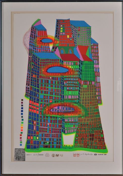 FRIEDRICH HUNDERWASSER (1928-2000):