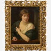 FRIEDRICH KRAUS, OIL ON CANVAS