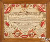 FRIEDRICH KREBS, FRAKTUR BIRTH