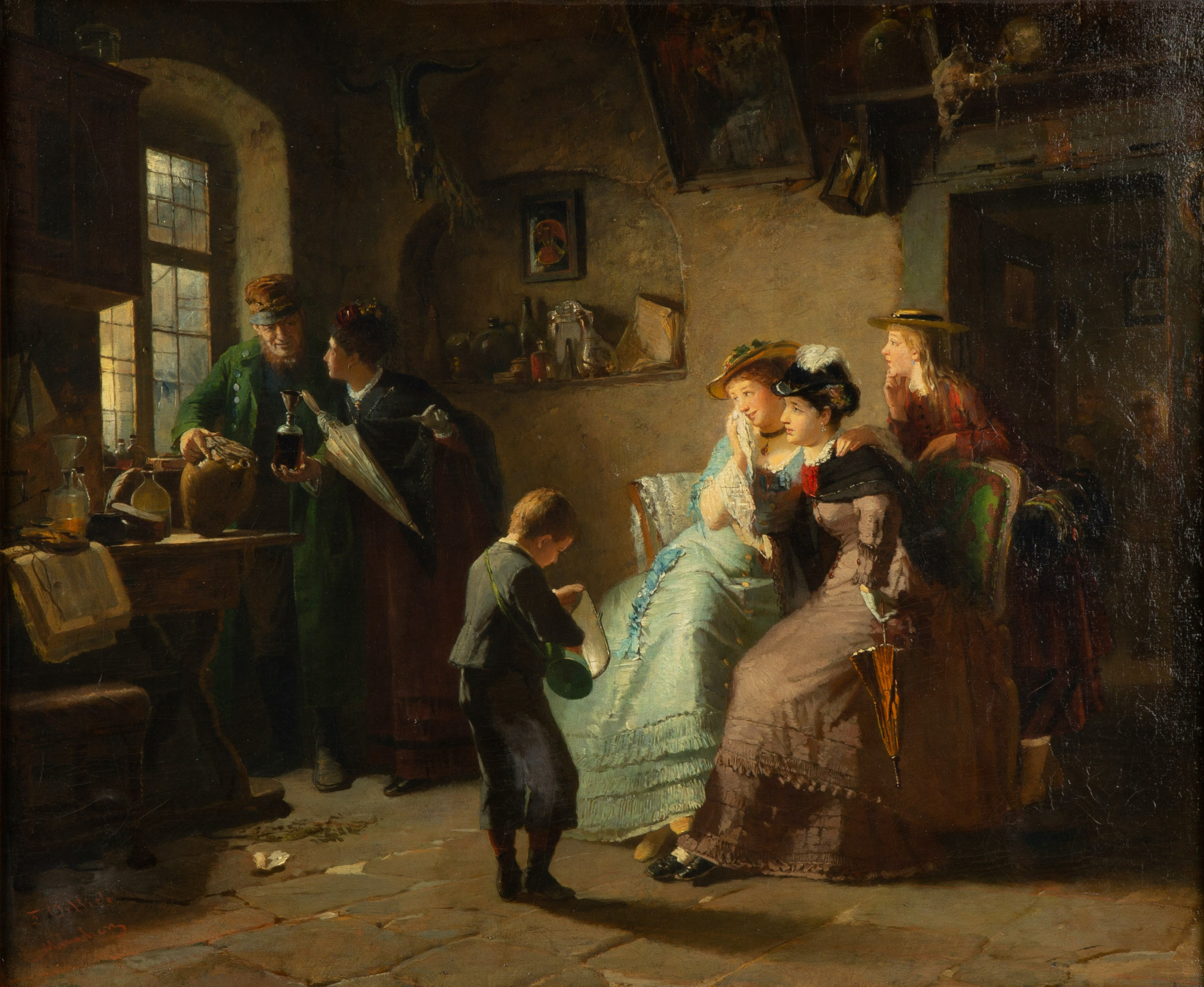 FRIEDRICH ORTLIEB (GERMAN,