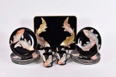 FRITZ AND FLOYD PORCELAIN PLAT