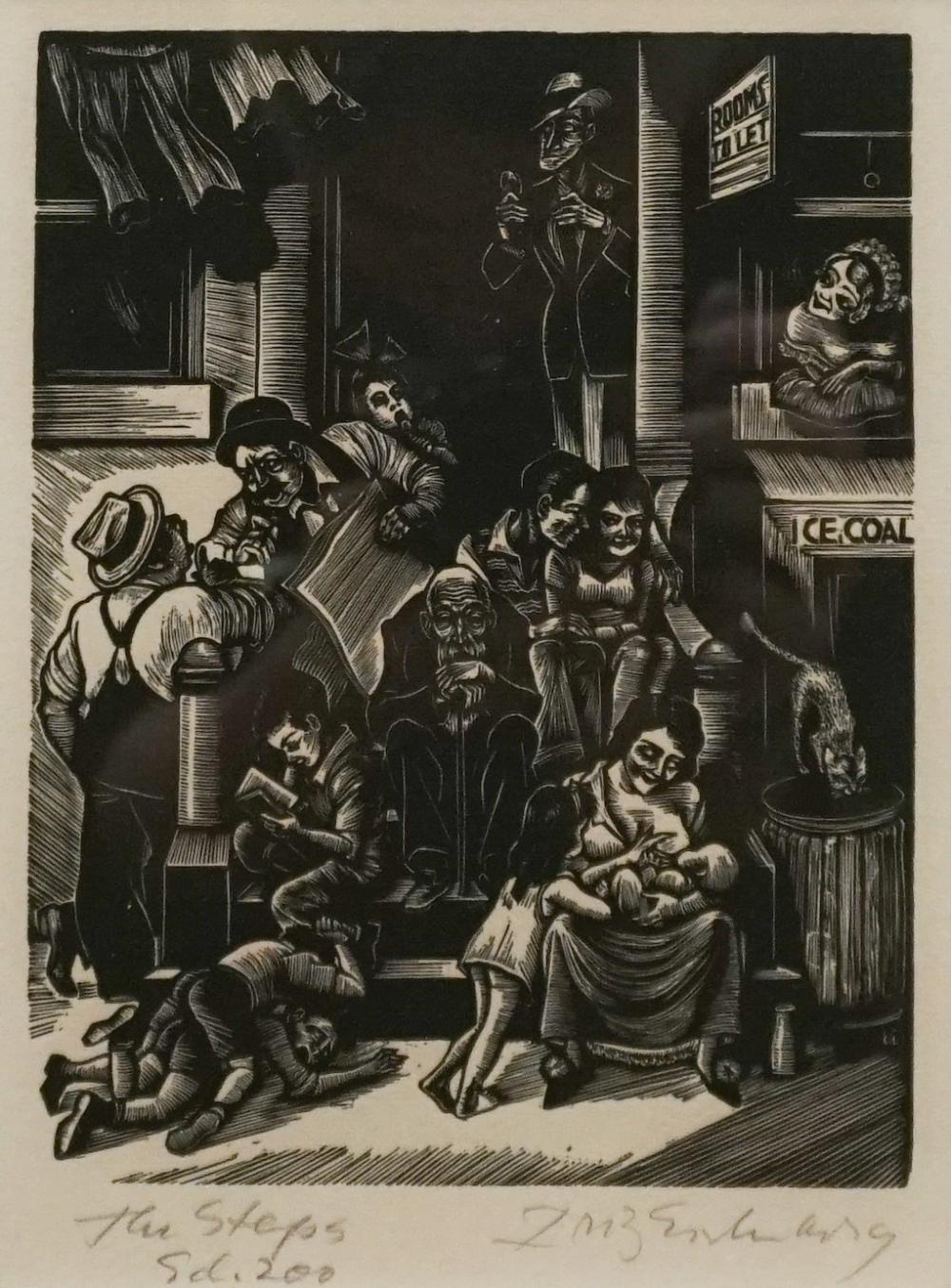 FRITZ EICHENBERG (AMERICAN
