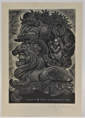 FRITZ EICHENBERG CHILD AND ANI