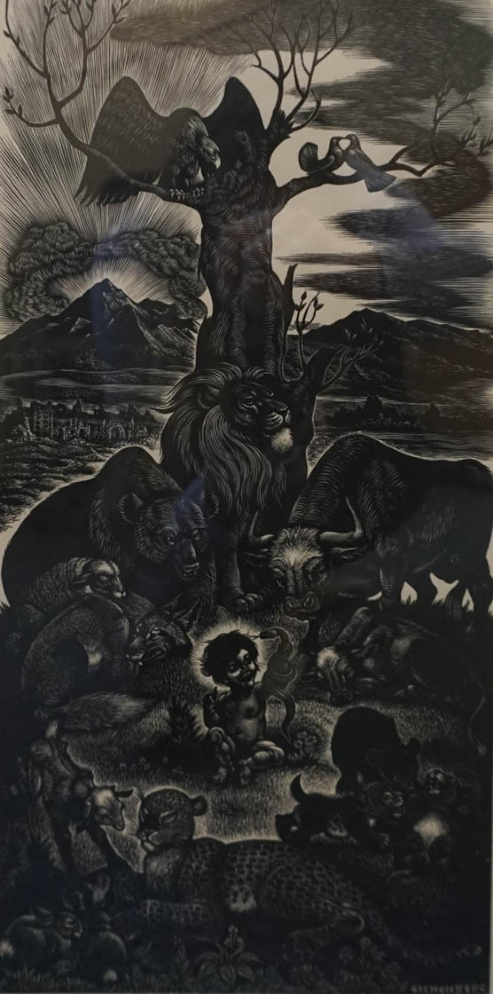 FRITZ EICHENBERG (GERMAN