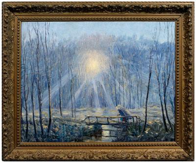 Fritz Gartner painting (German,