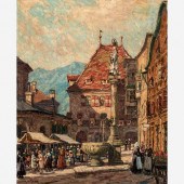 FRITZ GEYER "OBERER STADTPLATZ