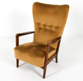 FRITZ HANSEN DANISH BEECH LOUN