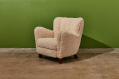 FRITZ HANSEN, LOUNGE CHAIR<br>