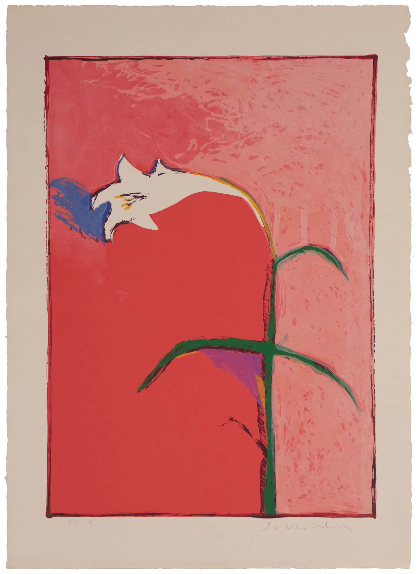 FRITZ SCHOLDER (1937-2005), "LILY,"