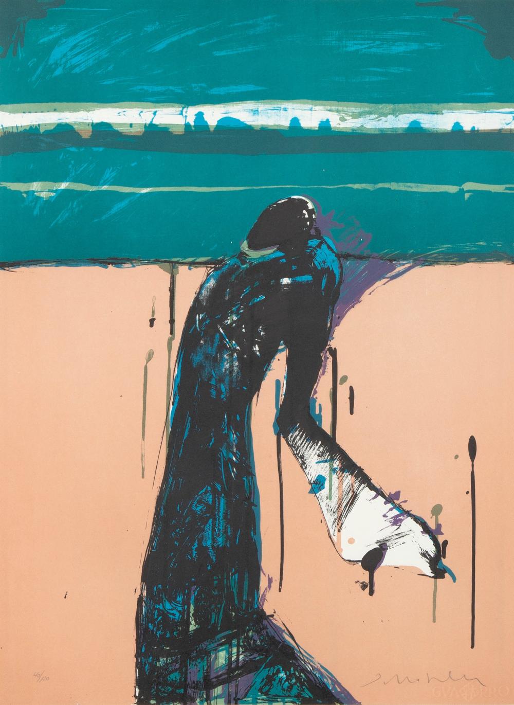 FRITZ SCHOLDER, PORTRAIT OF A