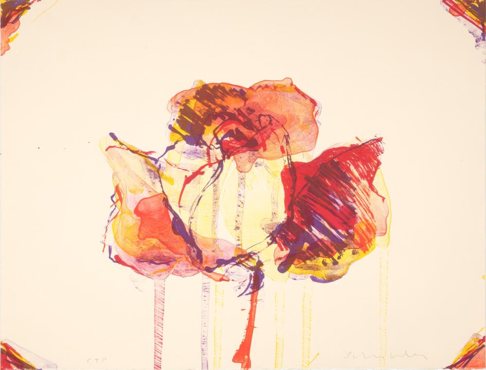 FRITZ SCHOLDER, THE ROSE, 1980Fritz