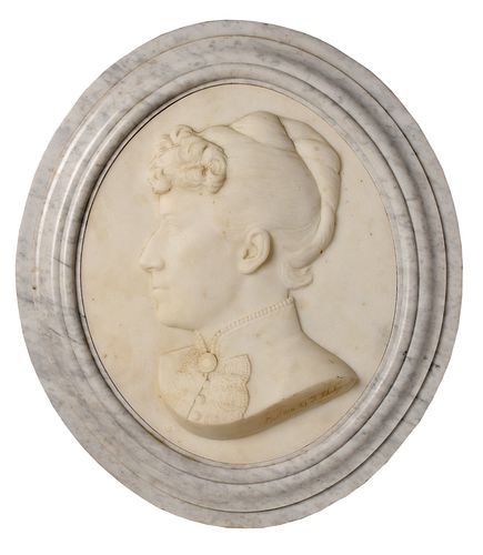 FRITZ SCHULZE RELIEF MARBLE