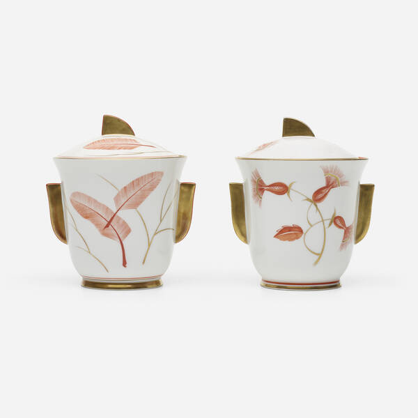Fritz von Stockmayer. Covered jars,