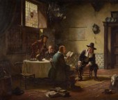 FRITZ WAGNER OIL ON CANVASFRIT