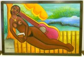 Fritzner Alphonse  oil on canv