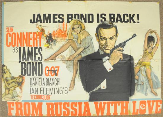 From Russia With Love poster  Quad