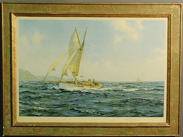Frost & Reed sailing print "Fair
