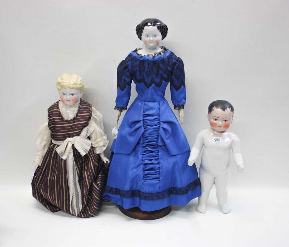 "FROZEN CHARLIE" AND TWO CHINA HEAD