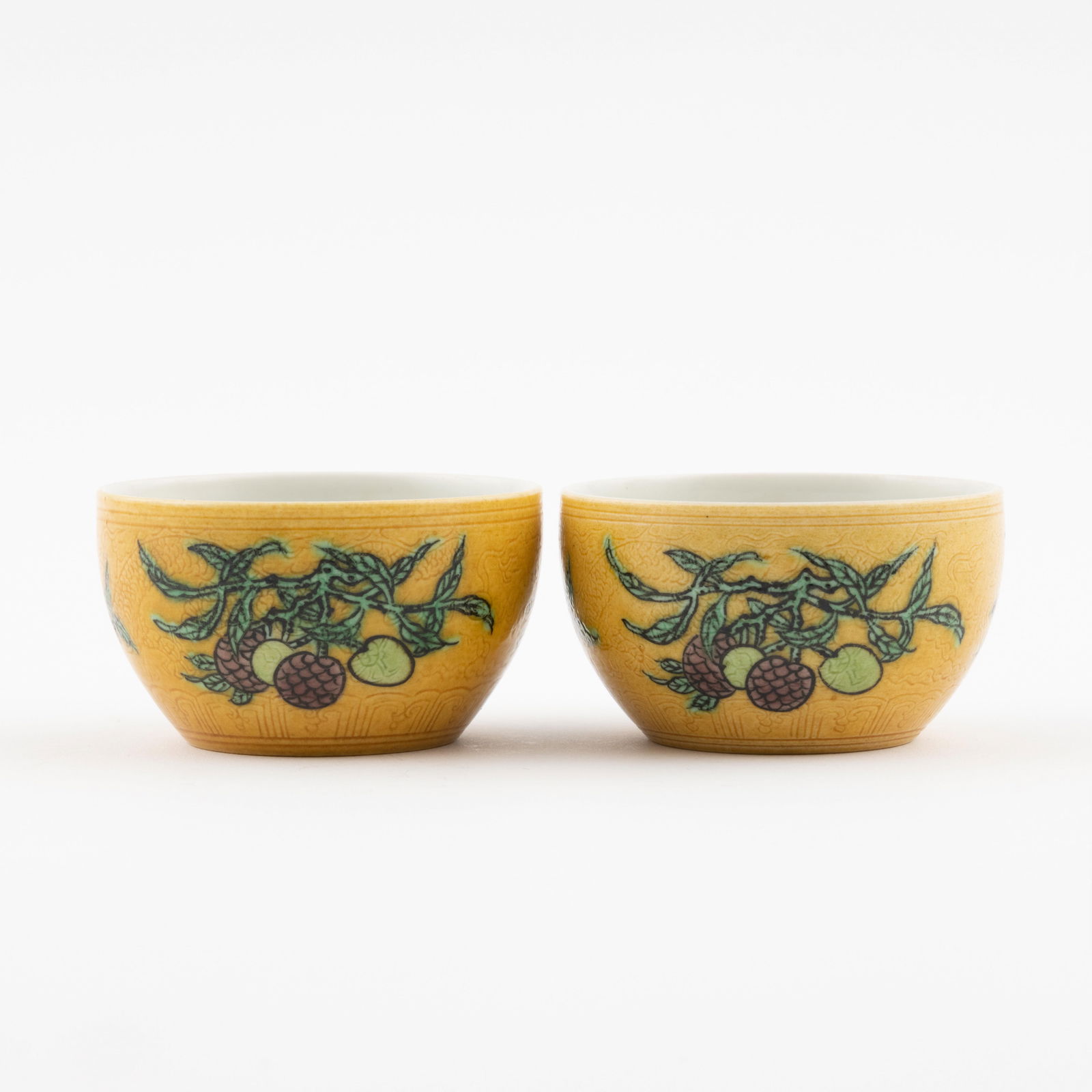 FRUITING ABUNDANT SANCAI MOTIF
