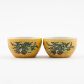 FRUITING ABUNDANT SANCAI MOTIF
