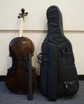 FRUITWOOD CELLO IN SOFT CASE (