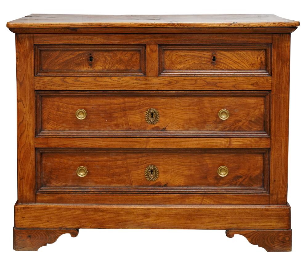 FRUITWOOD CHEST OF DRAWERShaving