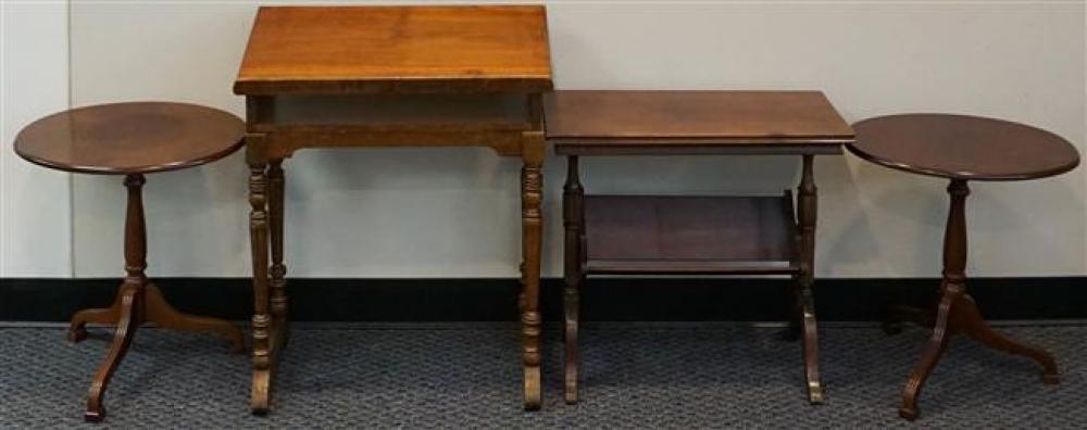 FRUITWOOD DICTIONARY STAND, PAIR
