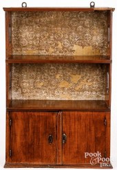 FRUITWOOD HANGING CABINET, 19T
