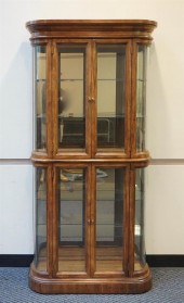 FRUITWOOD ILLUMINATED CURIO CA