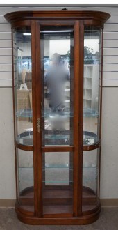 FRUITWOOD ILLUMINATED CURIO CA