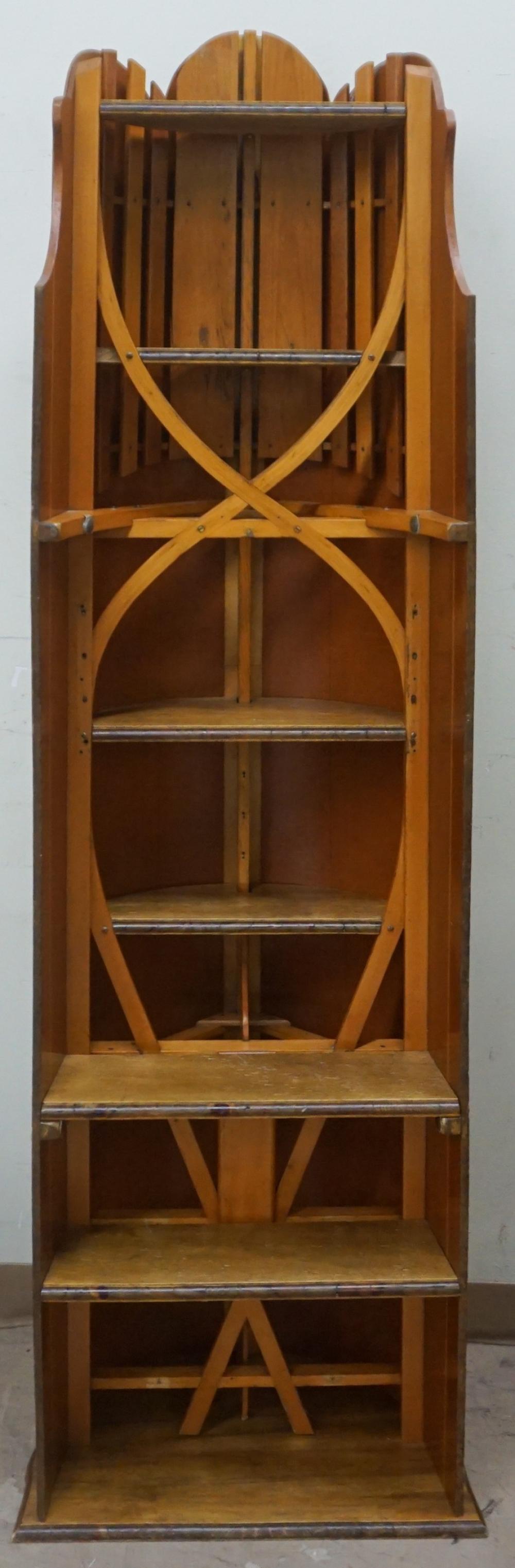 FRUITWOOD ROWING SKULL CONVERTED TO