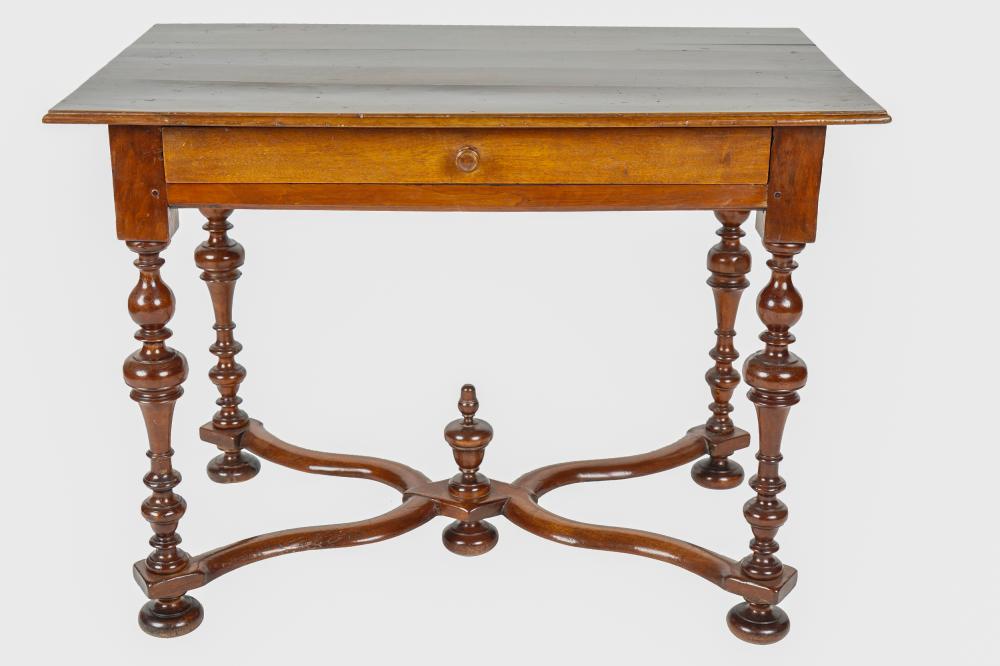 FRUITWOOD SINGLE DRAWER WRITING