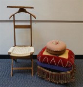FRUITWOOD VALET STAND AND TWO