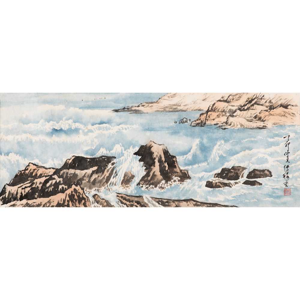 FU JUANFU (1910-2007) TWO INK