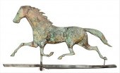 FULL BODIED COPPER WEATHERVANE