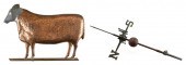 FULL-BODIED SHEEP WEATHER VANE