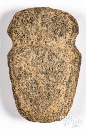 FULL GROOVE STONE AXE HEADFull