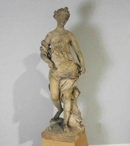 FULL LENGHT TERRACOTTA GODDESS