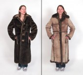 FULL LENGTH ECHT PELZ RED WOLF