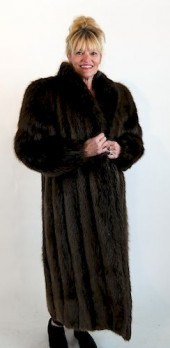FULL-LENGTH "FUR VAULT" BROWN