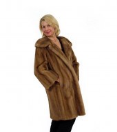 FULL LENGTH MINK COAT: By Flem