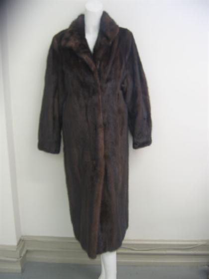 Full length mink coat, Jaques