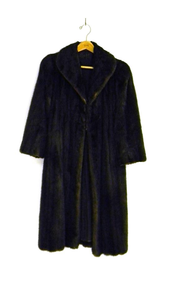 Full-length mink coat  ''Scaasi