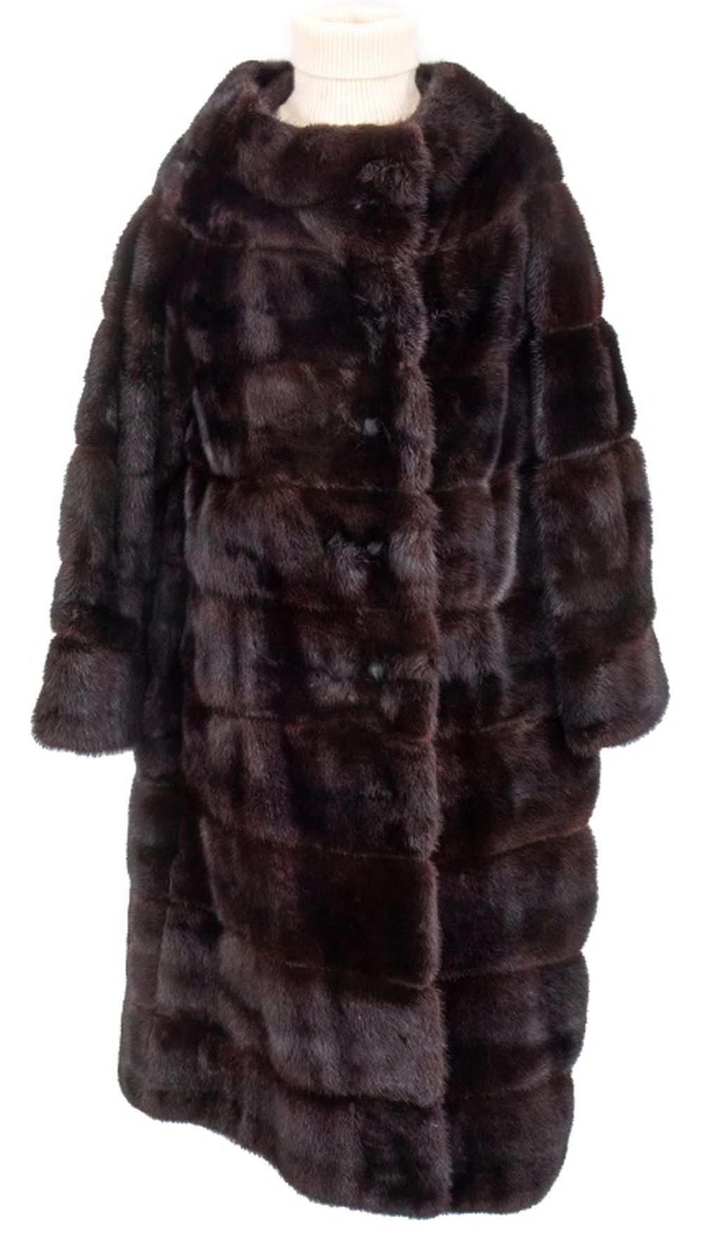 FULL-LENGTH MINK FUR COAT