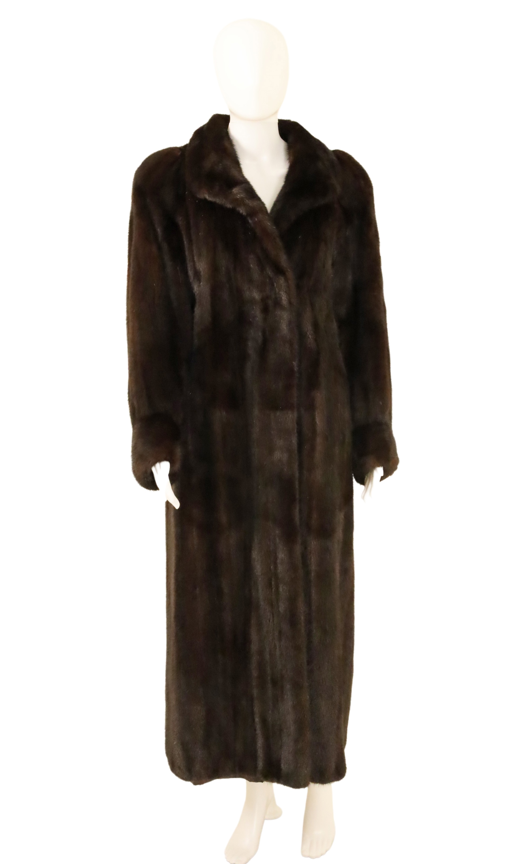 FULL LENGTH NATURAL MINK COAT