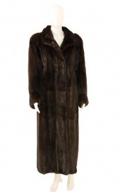 FULL LENGTH NATURAL MINK COAT