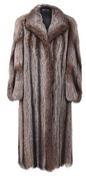 FULL LENGTH RACCOON FUR COATsh