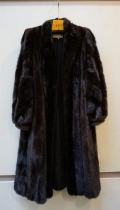 FULL-LENGTH RANCH MINK COAT RE